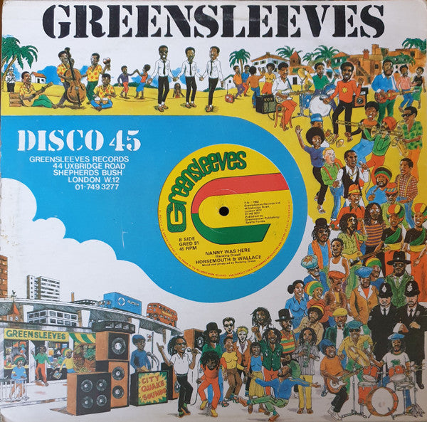 Ranking Dread / Horsemouth Wallace* : If Nanny Was Here / Nanny Was Here (12")