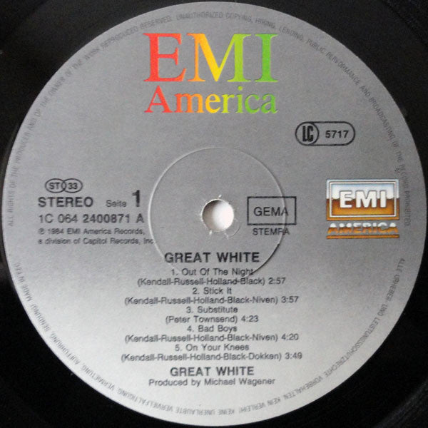 Great White ~ Great White (Vinyl) - Djungel & Jazz
