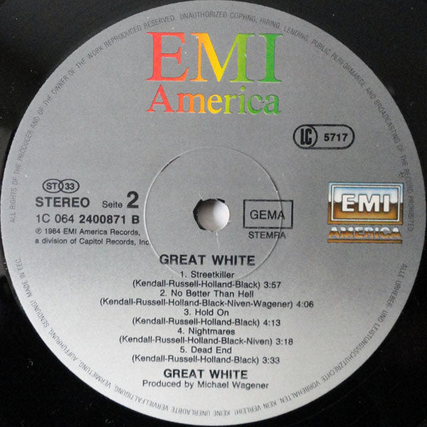 Great White ~ Great White (Vinyl) - Djungel & Jazz