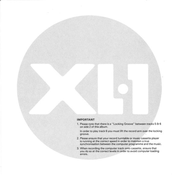 Pete Shelley ~ XL·1 (Vinyl) - Djungel & Jazz