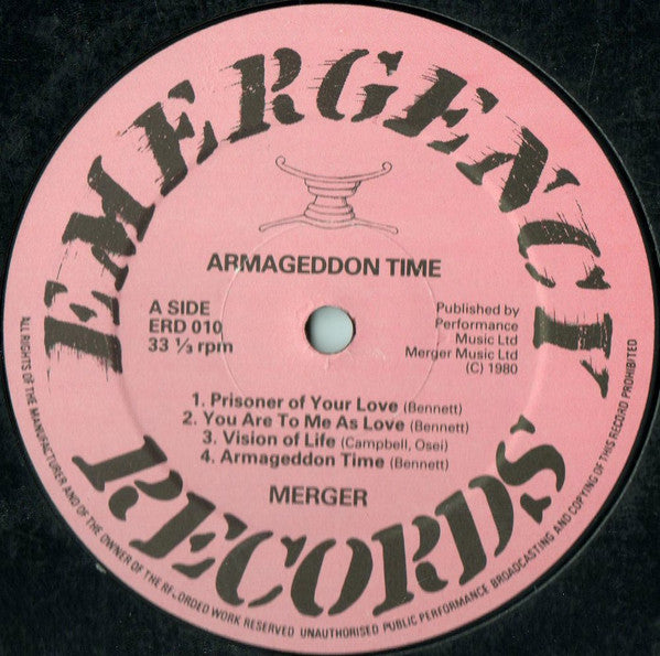 Merger (2) : Armageddon Time (LP, Album)