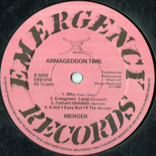 Merger (2) : Armageddon Time (LP, Album)