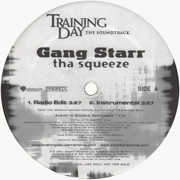 Gang Starr ~ Tha Squeeze (Vinyl) - Djungel & Jazz