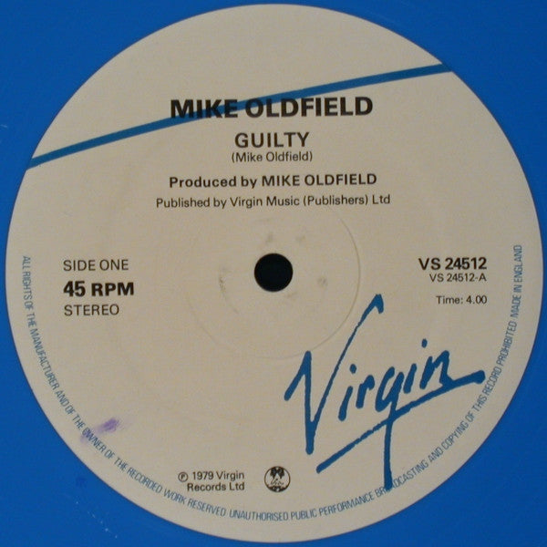 Mike Oldfield ~ Guilty (Vinyl) - Djungel & Jazz