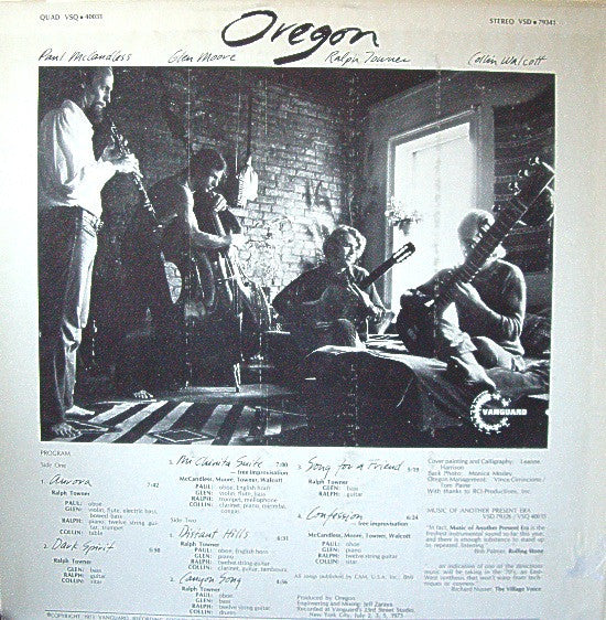 Oregon ~ Distant Hills (Vinyl) - Djungel & Jazz