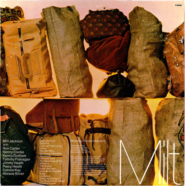 Milt Jackson ~ Opus De Funk (Vinyl) - Djungel & Jazz