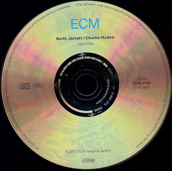 Keith Jarrett / Charlie Haden ~ Jasmine (Vinyl) - Djungel & Jazz