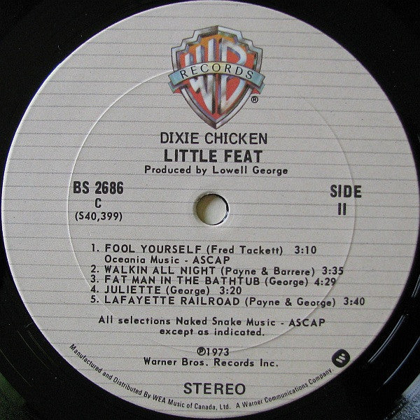 Little Feat ~ Dixie Chicken (Vinyl) - Djungel & Jazz
