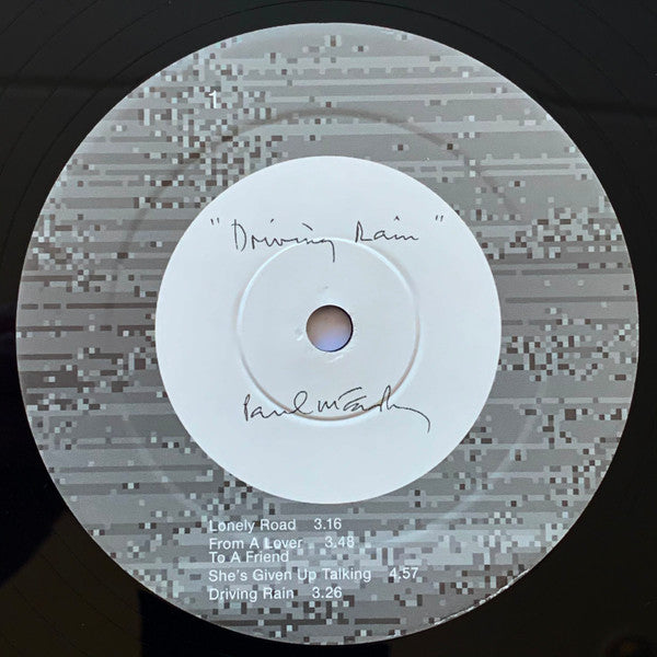 Paul McCartney ~ Driving Rain (Vinyl) - Djungel & Jazz