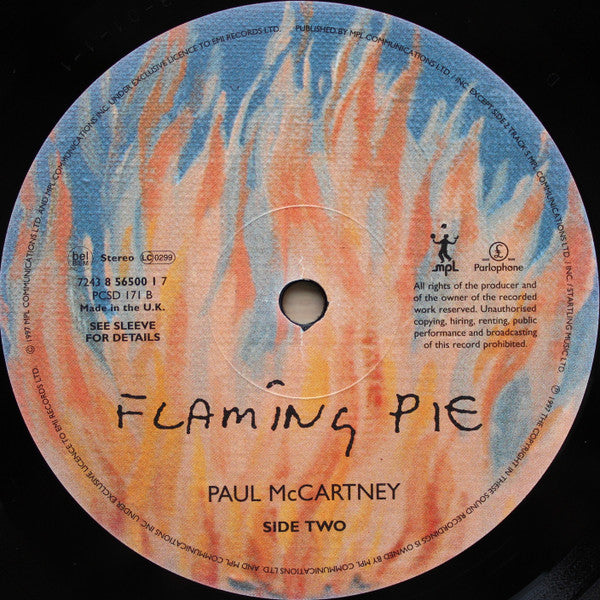 Paul McCartney ~ Flaming Pie (Vinyl) - Djungel & Jazz