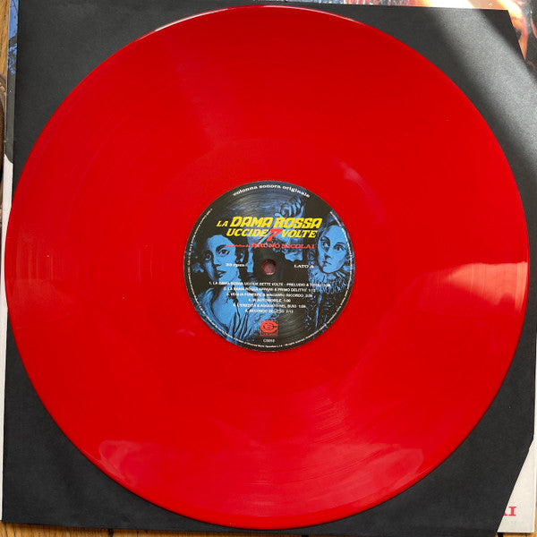 Bruno Nicolai ~ La Dama Rossa Uccide 7 Volte (Colonna Sonora Originale) (Vinyl) - Djungel & Jazz