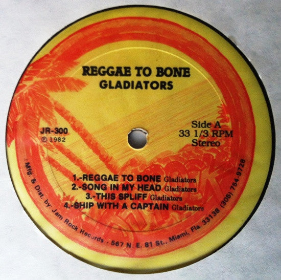 The Gladiators : Reggae To Bone (LP, Album)