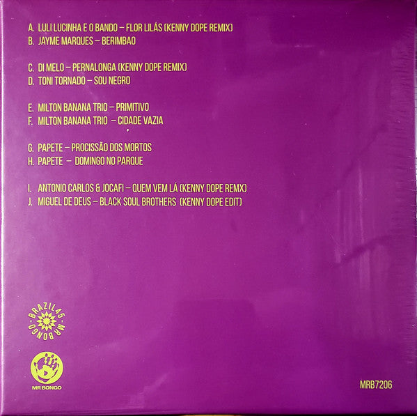 Kenny Dope ~ Brazil45: Mr Bongo x Kenny Dope (Vinyl) - Djungel & Jazz