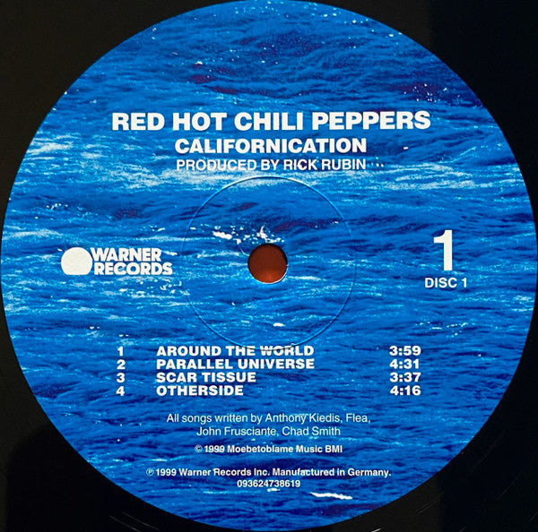 Red Hot Chili Peppers ~ Californication (Vinyl) - Djungel & Jazz