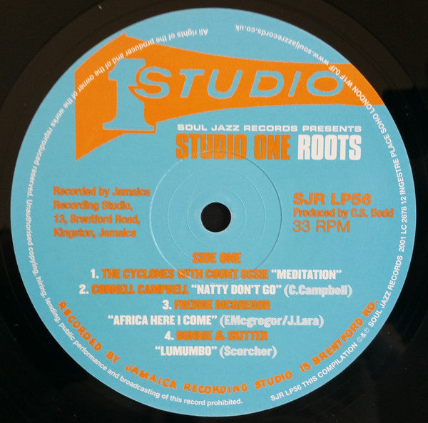 Various ~ Studio One Roots (Vinyl) - Djungel & Jazz