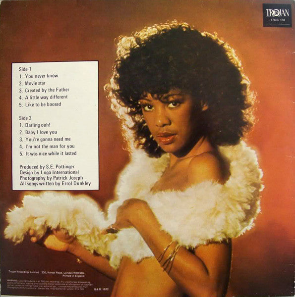 Errol Dunkley : Darling Ooh! (LP, Album, RE)