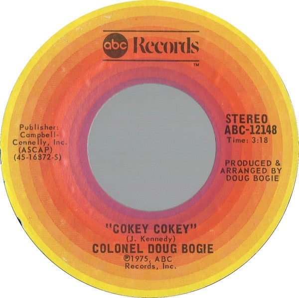 Doug Bogie ~ Away In A Manger / Cokey Cokey (Vinyl) - Djungel & Jazz