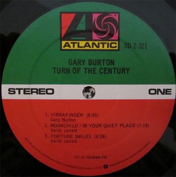 Gary Burton ~ Turn Of The Century (Vinyl) - Djungel & Jazz