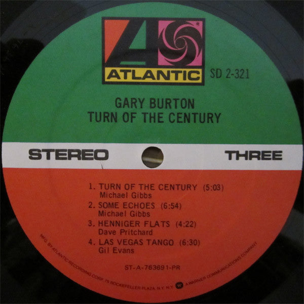 Gary Burton ~ Turn Of The Century (Vinyl) - Djungel & Jazz