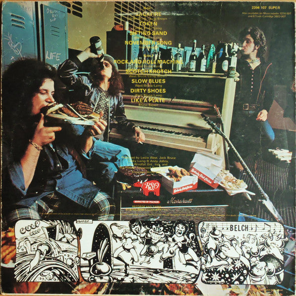West, Bruce & Laing ~ Whatever Turns You On (Vinyl) - Djungel & Jazz