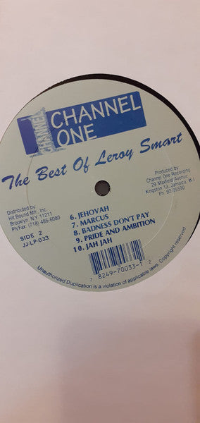 Leroy Smart : The Best Of (LP, Comp, RE)