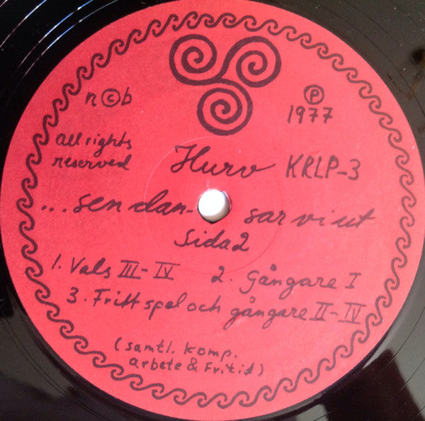 Arbete Och Fritid ~ ...Sen Dansar Vi Ut (Vinyl) - Djungel & Jazz