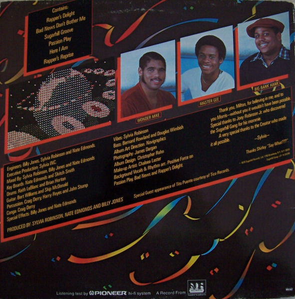 Sugarhill Gang ~ Sugarhill Gang (Vinyl) - Djungel & Jazz