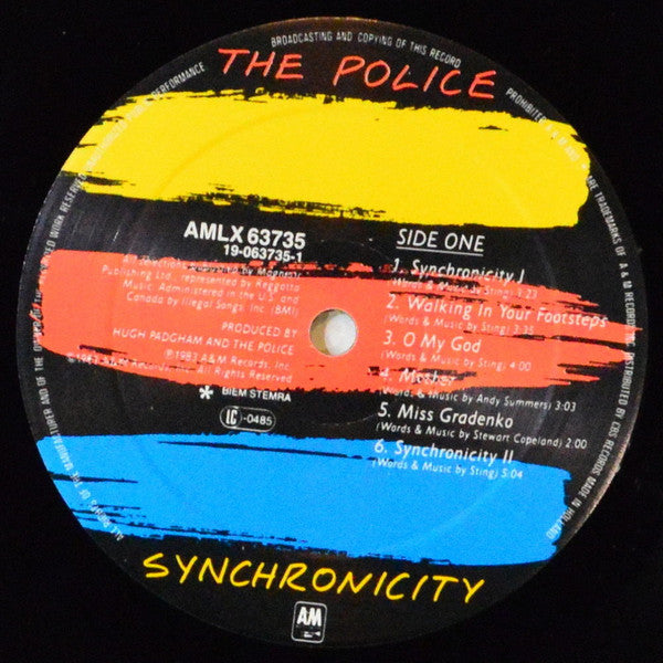 The Police ~ Synchronicity (Vinyl) - Djungel & Jazz