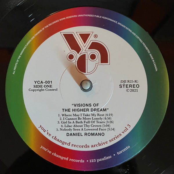 Daniel Romano ~ Visions Of The Higher Dream (Vinyl) - Djungel & Jazz