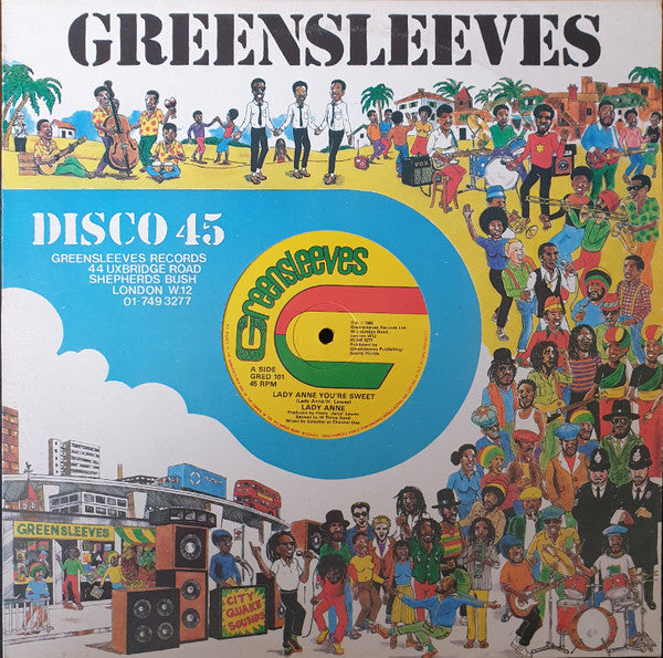 Lady Ann / Sister Nancy : Lady Anne You're Sweet / Ball A Roll (12", Single)