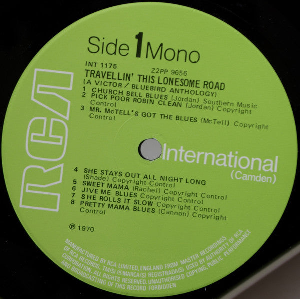 Various ~ Travellin' This Lonesome Road (An Anthology Of The Victor / Bluebird Catalogues) (Vinyl) - Djungel & Jazz