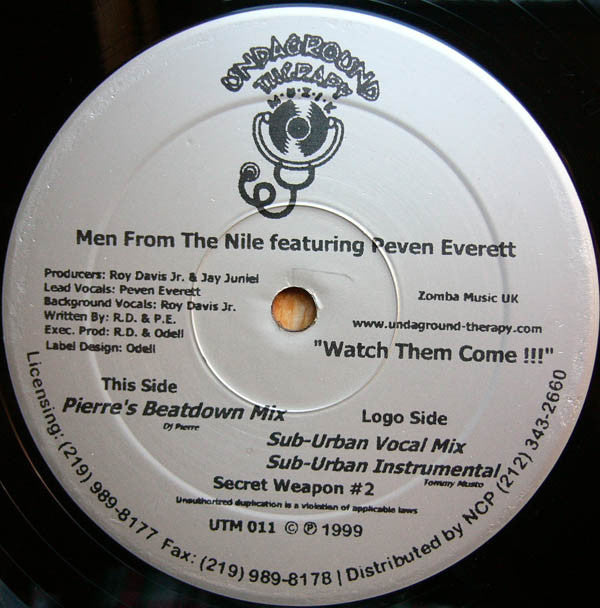 Roy Davis Jr & Jay Juniel* / Men From The Nile Featuring Peven Everett : Watch Them Come!!! (2x12")