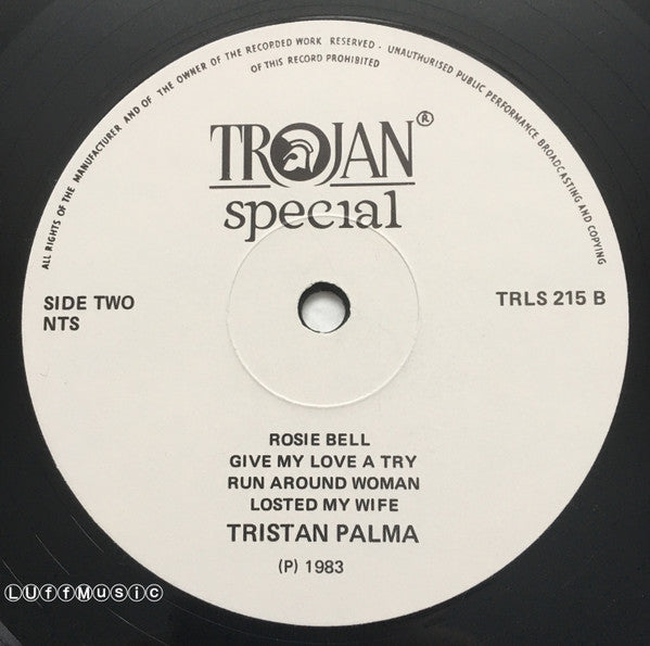Tristan Palmer : Settle Down Girl (LP, Album)
