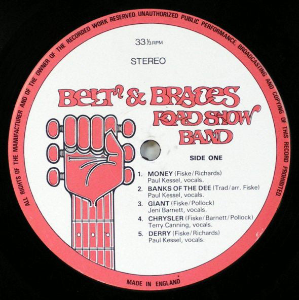 Belt & Braces Roadshow Band ~ Belt & Braces Roadshow Band (Vinyl) - Djungel & Jazz