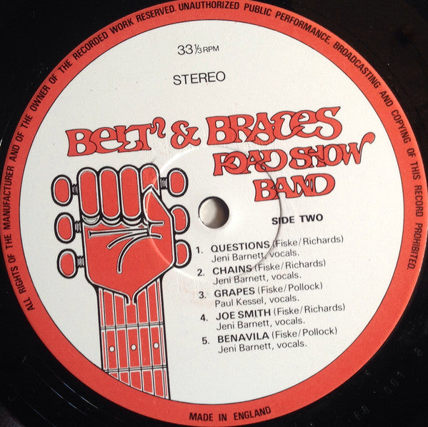 Belt & Braces Roadshow Band ~ Belt & Braces Roadshow Band (Vinyl) - Djungel & Jazz