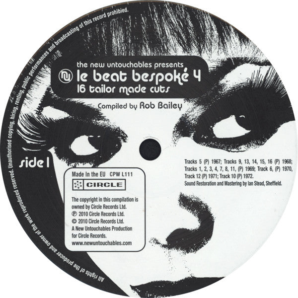 Various : Le Beat Bespoké 4 (16 Tailor Made Cuts) (LP, Comp)