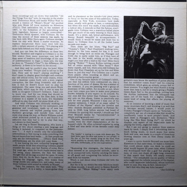 Kenny Burrell / John Coltrane : Kenny Burrell / John Coltrane (2xLP, Comp, RM)