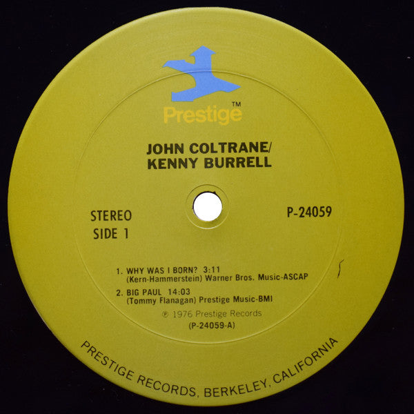 Kenny Burrell / John Coltrane : Kenny Burrell / John Coltrane (2xLP, Comp, RM)