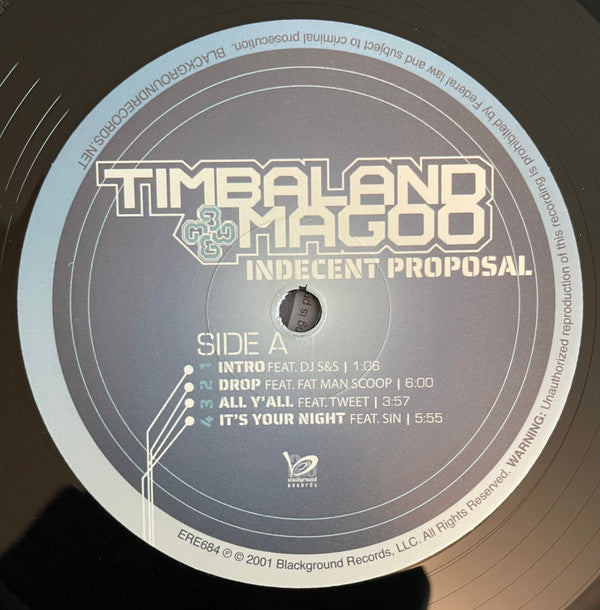 Timbaland & Magoo ~ Indecent Proposal (Vinyl) - Djungel & Jazz
