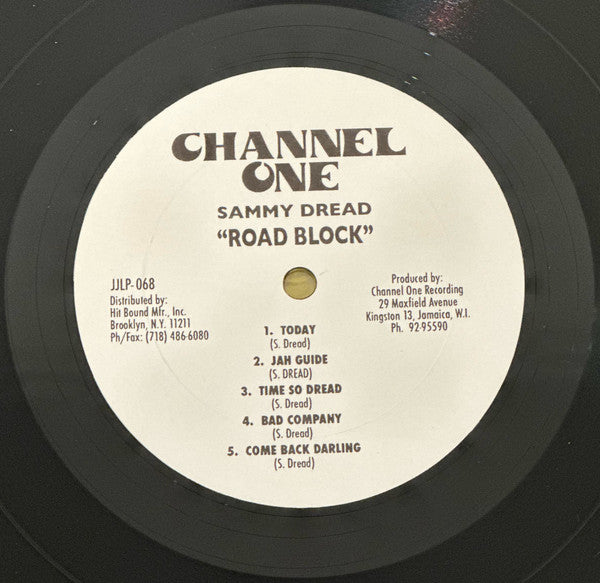 Sammy Dread : Road Block (LP, Album, RP)