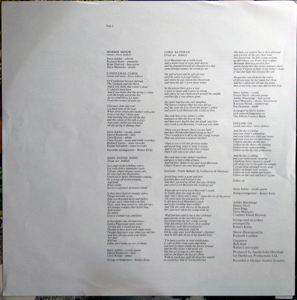 Steve Ashley ~ Stroll On (Vinyl) - Djungel & Jazz