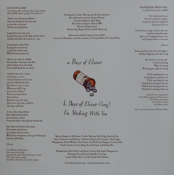 The Decemberists ~ Always The Bridesmaid Vol. 2: Days Of Elaine (Vinyl) - Djungel & Jazz