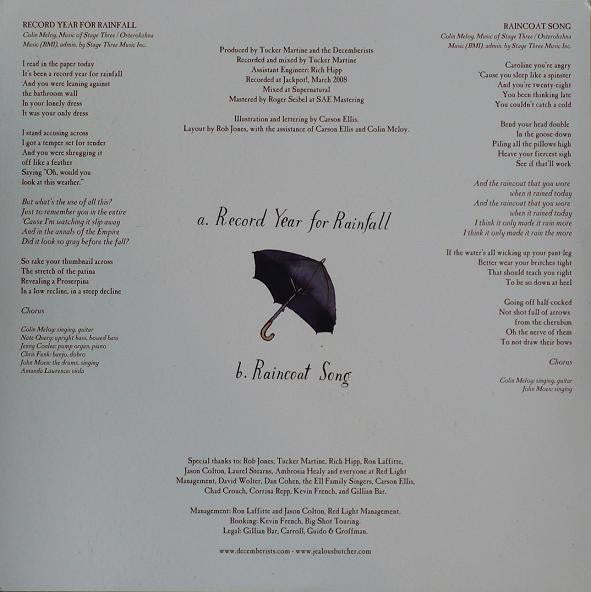 The Decemberists ~ Always The Bridesmaid Vol. 3: Record Year For Rainfall (Vinyl) - Djungel & Jazz