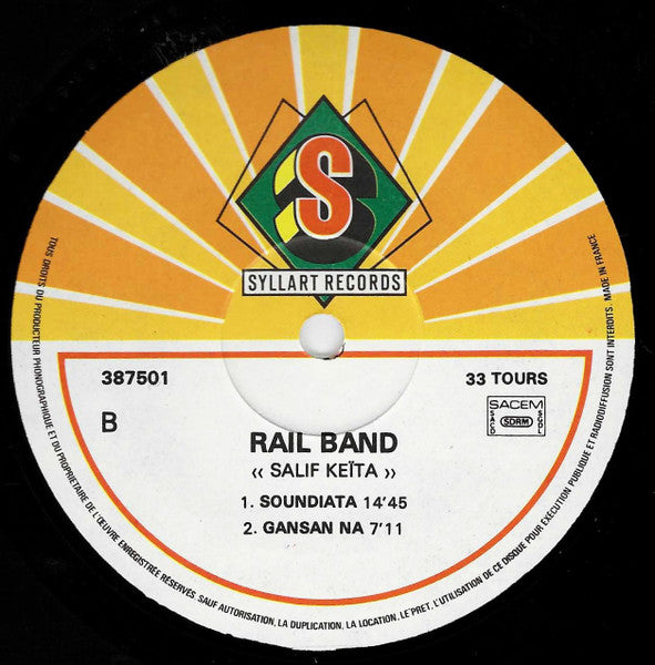 Rail Band Featuring Salif Keita & Mory Kanté ~ Salif Keita & Mory Kante (Vinyl) - Djungel & Jazz