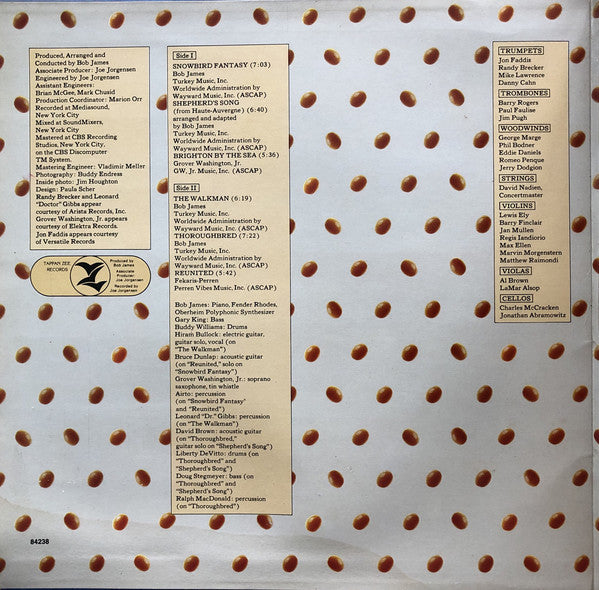 Bob James ~ H (Vinyl) - Djungel & Jazz