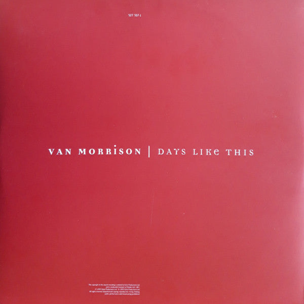 Van Morrison ~ Days Like This (Vinyl) - Djungel & Jazz