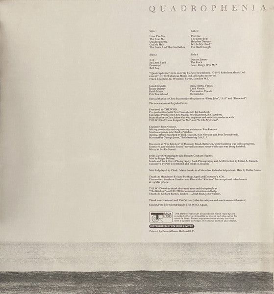 The Who ~ Quadrophenia (Vinyl) - Djungel & Jazz