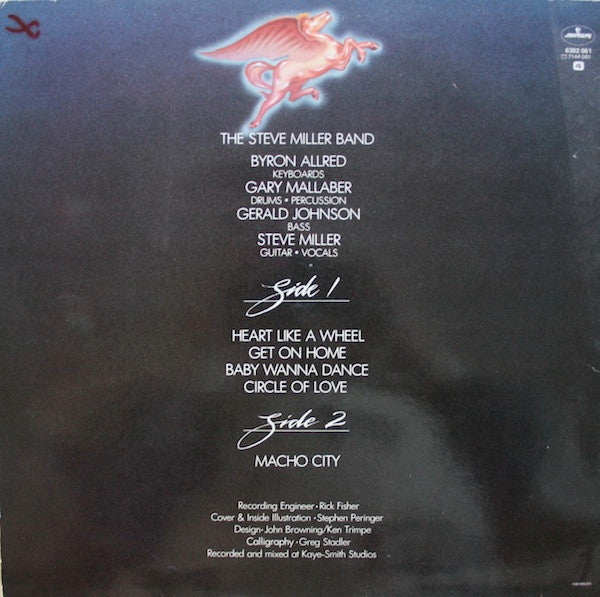 The Steve Miller Band* : Circle Of Love (LP, Album)