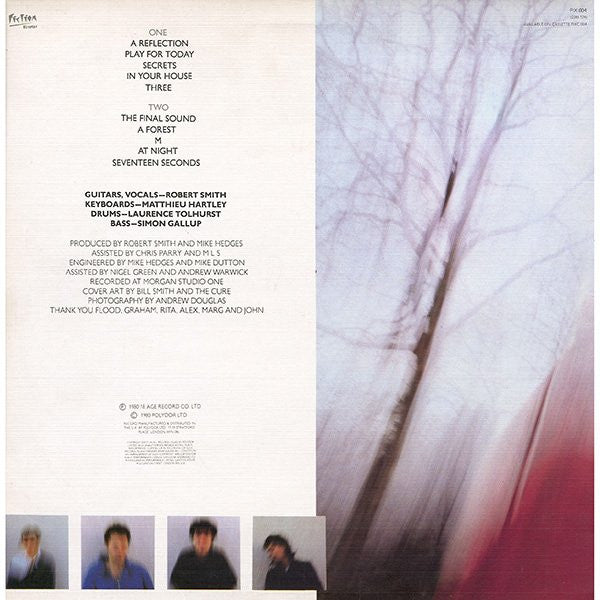 The Cure ~ Seventeen Seconds (Vinyl) - Djungel & Jazz