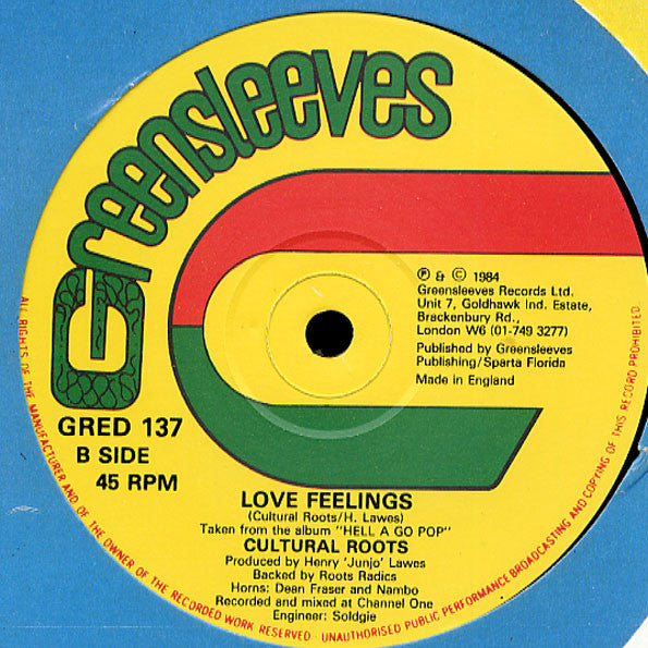 Cultural Roots ~ Hell A Go Pop (Vinyl) - Djungel & Jazz